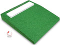 Portable Pitching Mound with Rubber & Turf - 30 x 30 x 4.8 inches for Baseball & Softball Training