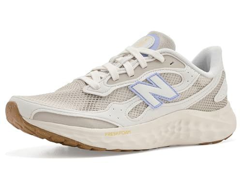 New Balance Women's Fresh Foam Arishi V4 Running Shoes - Sea Salt/Timberwolf / 8