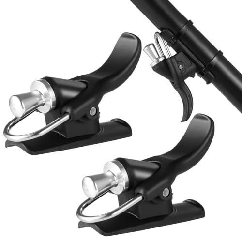 2pcs Surf Fishing Trigger Casting Aid - Black - Marine Rod Trigger Clamps