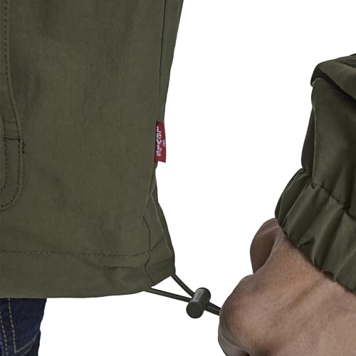 Men's Lightweight Hoodie with 2 Pockets - XX-Large Light Olive