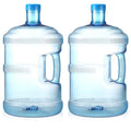 3 Gallon Water Jug Set - Reusable Plastic Water Bottles with Handles for Camping Outdoor Travel