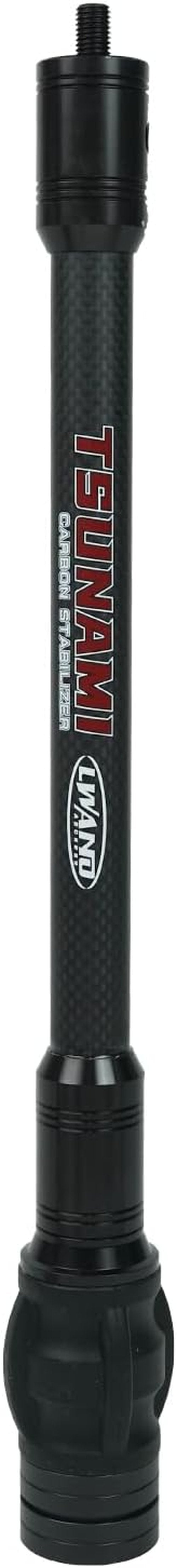 LWANO Archery Compound Bow Stabilizer - Adjustable Vibration Reduction Bar | 6-12 Inch, Lightweight Carbon Fiber