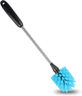 Bottle Brush,15-inch Long, Bottle Brush Cleaner, Bottle Scrubber, Kitchen Scrub Brush Suitable for Water Bottles, Cups, Glasses, Baby Bottles, Wine Glasses, (1, Blue)