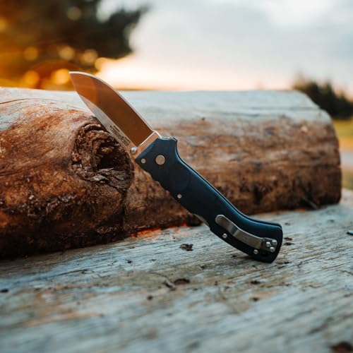 Cold Steel Ultimate Hunter Folding Knife Black G-10 Handle 3.5" S35VN Blade