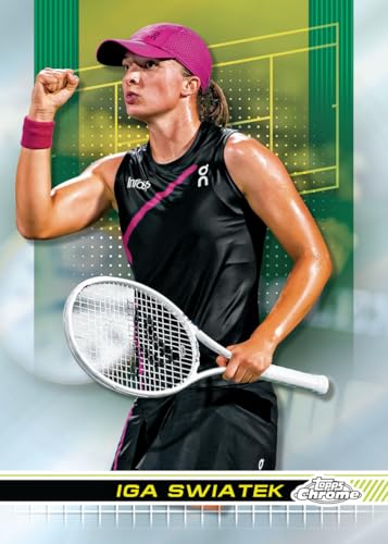 2024 Topps Chrome Tennis Card Value Box with Exclusive Parallels