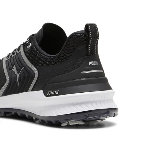 PUMA Men's Ignite Innovate Golf Shoes Grey/Black 10 - Performance Traction