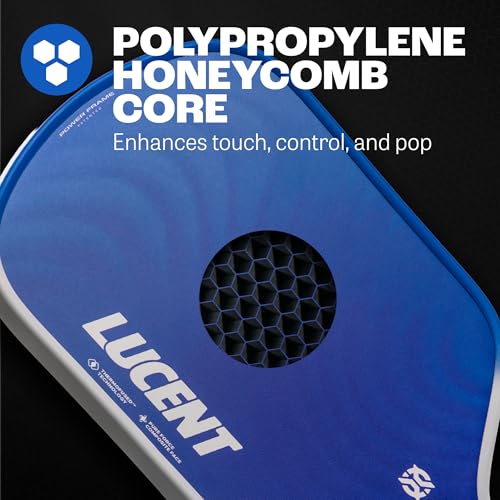 Onix Blue Lucent Pickleball Paddle - Composite & Raw Carbon Fiber Options
