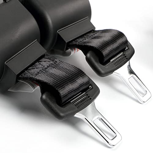 NOKINS Retractable Seat Belt Kit for Golf Cart with Brackets - Stainless Steel, 4-Passenger