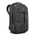 Solo New York Black Travel Backpack Duffel - Convertible Carry-On for Men & Women