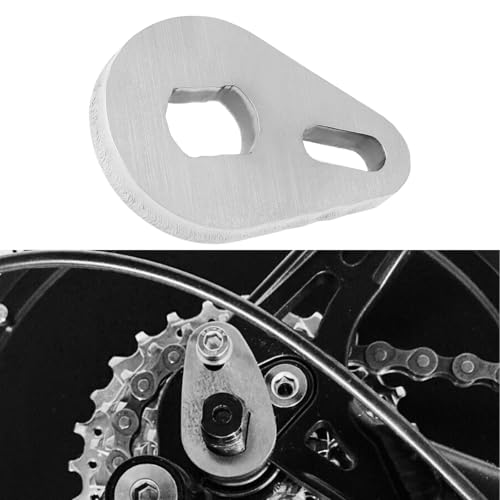 ECSiNG 2pcs Stainless Steel Torque Arms 14x10mm for E-Bikes, M5 Mounting Hardware