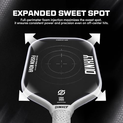 Dinkly Black Gen3 Carbon Fiber Pickleball Paddle Set of 2/4 - USAPA Approved