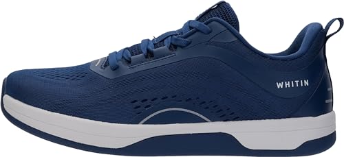 WHITIN Women's Wide Toe Box Zero Drop Road Running Shoes - Blue 8