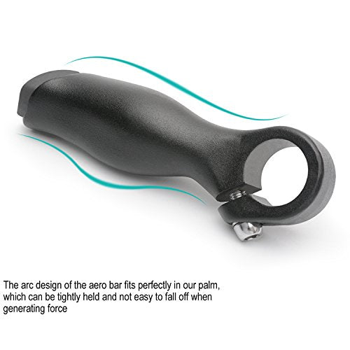 Handlebar End Grips for 20-23mm Road Bike MTB Bicycle Aluminum Alloy 2PCS