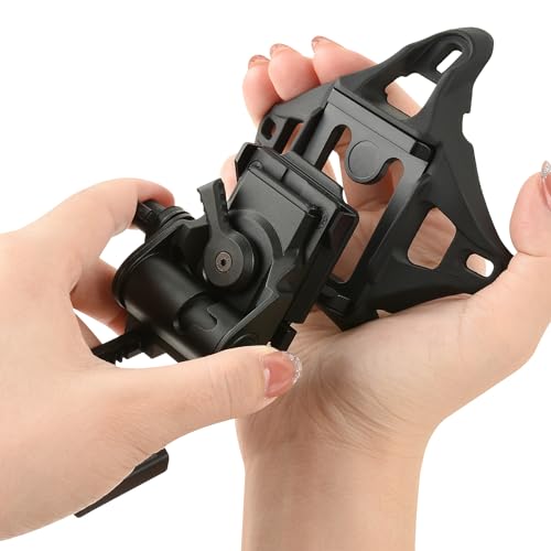 Gexmil NVG Mount with Skeleton Shroud for PVS-15/18 Night Vision Goggles - Black