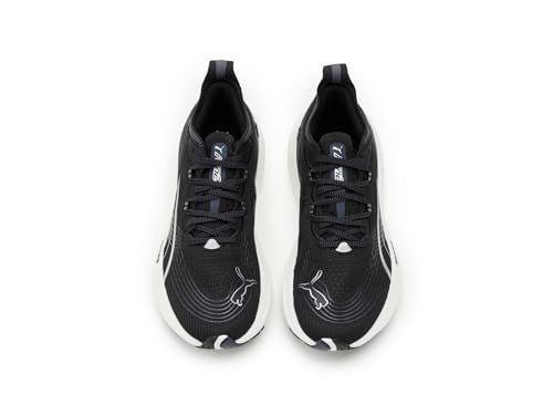PUMA Womens ForeverRun Nitro 2 Running Shoes - Black/White, Size 8.5