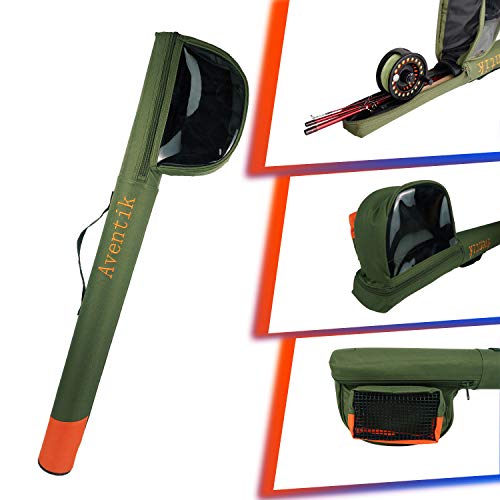 EUPHENG 6'1'' LW0/1 Fly Fishing Combo Kit with Rod, Reel, Flies & Case