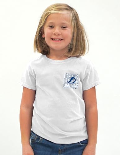Youth NHL T-Shirt - Tampa Bay Lightning / Small / White - Kids Sports Tee