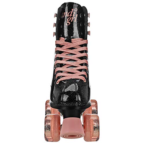 Roller Derby Candi GRL Sabina Colorful Freestyle Roller Skates - Black/Rose, Size 8