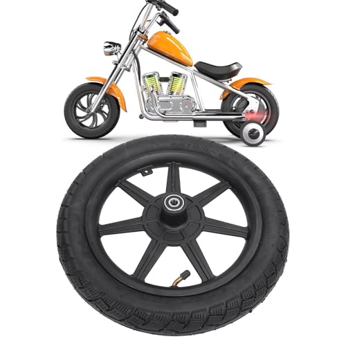 14x2.125 Electric Bike Tire with Rim and Inner Tube All-Terrain Replacement