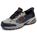 Skechers Mens Vigor 3.0 Slip-On Sneakers - Taupe/Black, Hands-Free