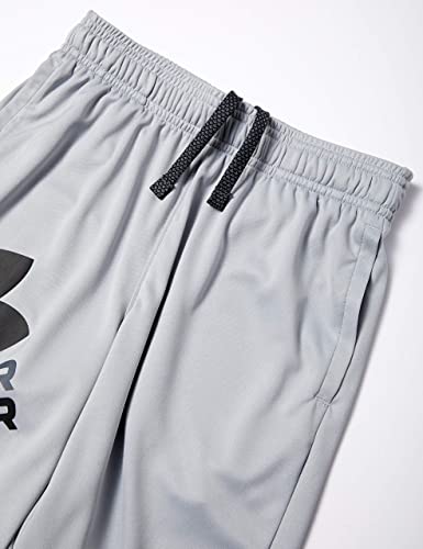 Under Armour Boys' Prototype 2.0 Logo Shorts - X-Large Mod Gray & Black