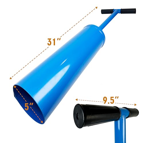 Palmyth Clam Gun with Vented Hole and Heavy-Duty Clam Bag - 31-inch Digging Tool + Mesh Collector