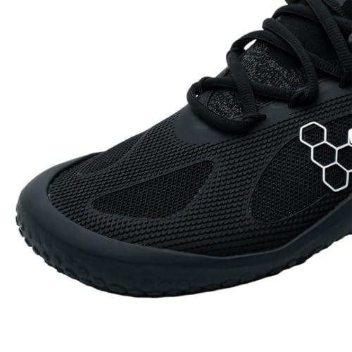 Vivobarefoot Men's Motus Strength Zero-Drop Training Shoes - Obsidian/Grey, Size 11