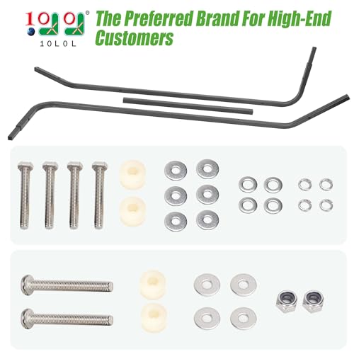 Golf Cart Roof Support Brackets for EZGO TXT 1994-2013 Heavy Duty Steel Replacement Kit