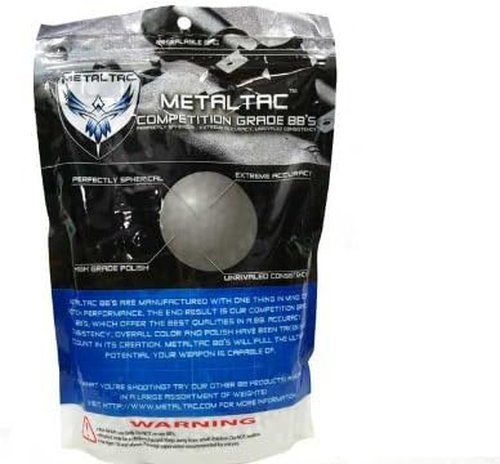 MetalTac Airsoft BBs - .20g Match Grade 6mm BB Pellets | 10,000 Rounds for Airsoft Guns