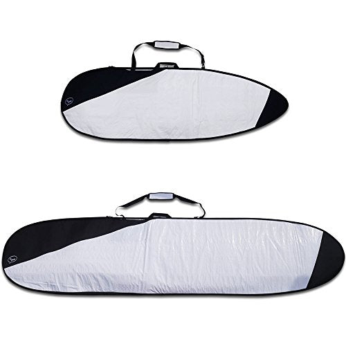 6'0" Surfboard Bag with Foam Padding and Waterproof Cover - Zippered Daybag