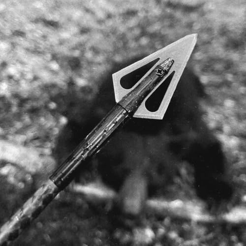 Magnus Stinger 4-Blade Broadheads 3 Pack - 100 Grain for Hunting