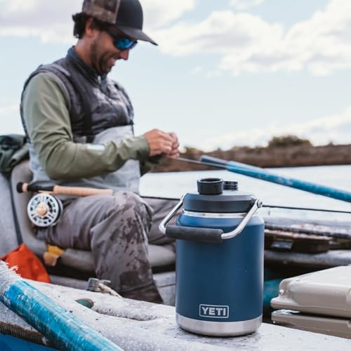 YETI Rambler Half Gallon Jug 2.0 - Royal Blue, Vacuum Insulated, Leakproof, Stainless Steel with MagCap