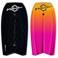 Wave Storm Black 42.5in Performance Foam Bodyboard with Sector Channel Bottom