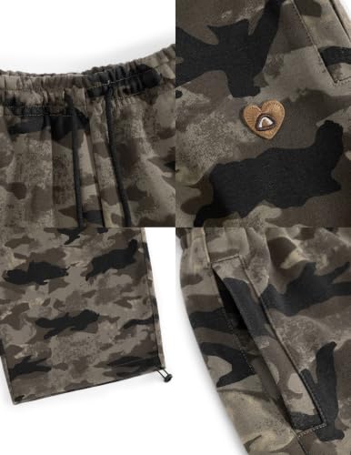 Aelfric Eden Women's Baggy Camouflage Sweatpants Small Unisex Y2K Streetwear