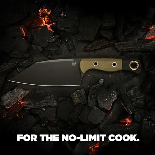 Benchmade Station Knife OD Green G10 CPM-154 Steel Blade Kitchen Tool