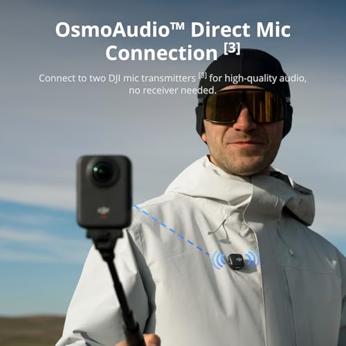 DJI Osmo 360 Standard Combo 8K 360° Action Camera with 105GB Storage