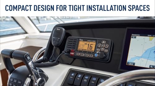 Icom IC-M330G Ultra Compact Marine VHF Radio with GPS - Basic & Compact Version