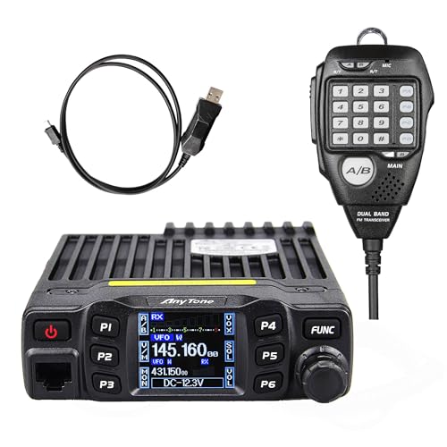 Dual Band 25W Mobile Transceiver Radio with VOX and Display - CABLE Variation