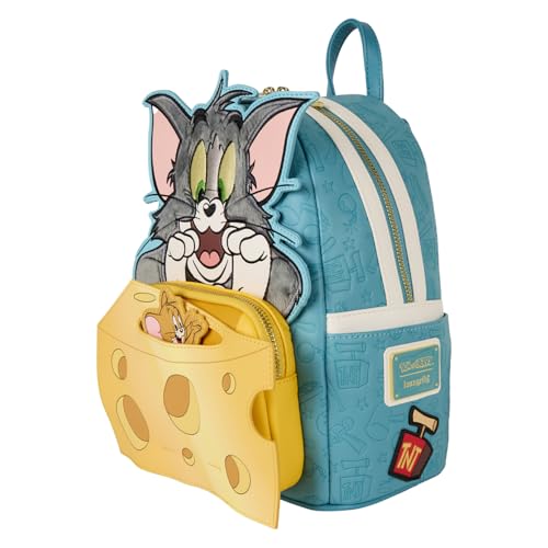 Loungefly Warner Bros Tom and Jerry Mini Backpack with Plush Detail