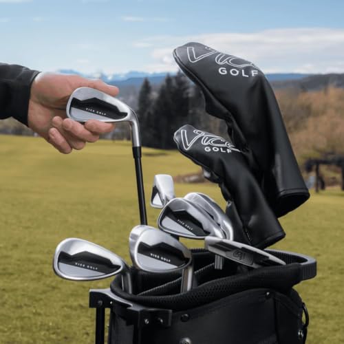 Vice Golf 2027 Men's Boost Complete Golf Club Set with Silver Steel Bag (Right Hand)
