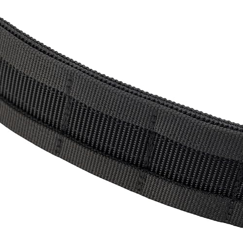 TACNEX 1.75-Inch MOLLE Duty Belt with Genuine Cobra Buckle - Black, Medium