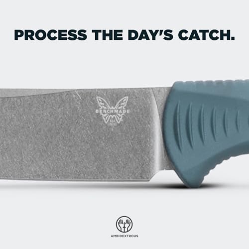 Benchmade Fishcrafter 9-Inch Trailing Blade Knife - MagnaCut Steel, Razor-Sharp