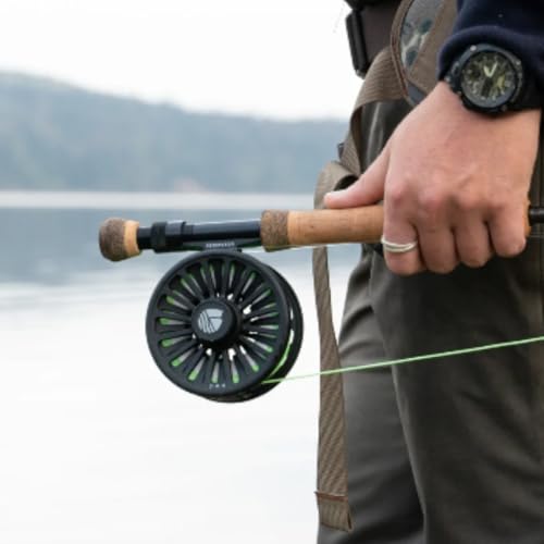 5WT 9'0" 4-Piece Fly Fishing Outfit with Crosswater Reel and Line - Starter Kit