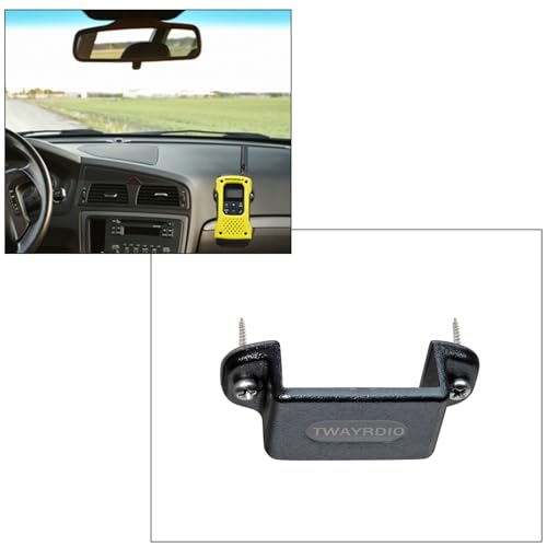 Car Dash Mount Holder for Handheld Radio and Microphone 2 Pack
