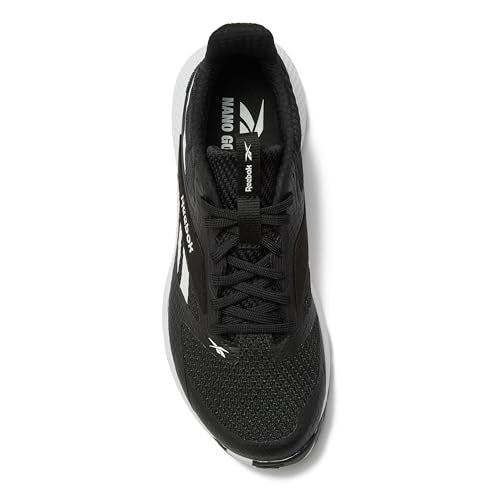 Reebok Nano Golf Spikeless Mens Golf Shoes - Black & White, Size 10