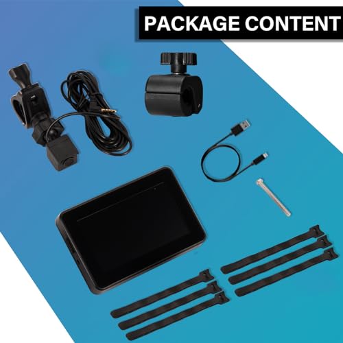 Wankskey 1080P Bicycle Rear View Camera with Night Vision & 360° Rotation