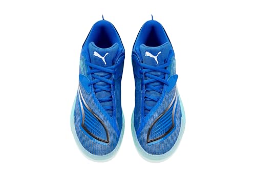 PUMA All-Pro Nitro 2 Frost Basketball Shoes - 13 Bluemazing/Nitro Blue/Elektro Aqua