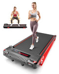 Anylife Black Walking Pad Treadmill with Incline, 2.5HP Under Desk Exercise Machine