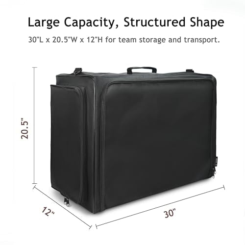Football Ball Bag Holds 12 Official Size Sports Equipment Organizer