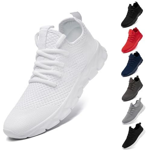 Men Women Tennis Shoes Lightweight Breathable Running Sneakers